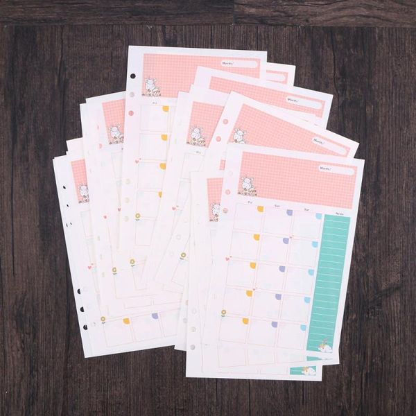 notepads 2pcs colorful a5 size 6 holes loose leaf paper filler refills for spiral notebook monthly planner notepad (monthly plan pa, Purple;pink
notepads 2pcs colorful a5 size 6 holes loose leaf paper filler refills for spiral notebook monthly planner notepad (monthly plan pa, Purple;pink