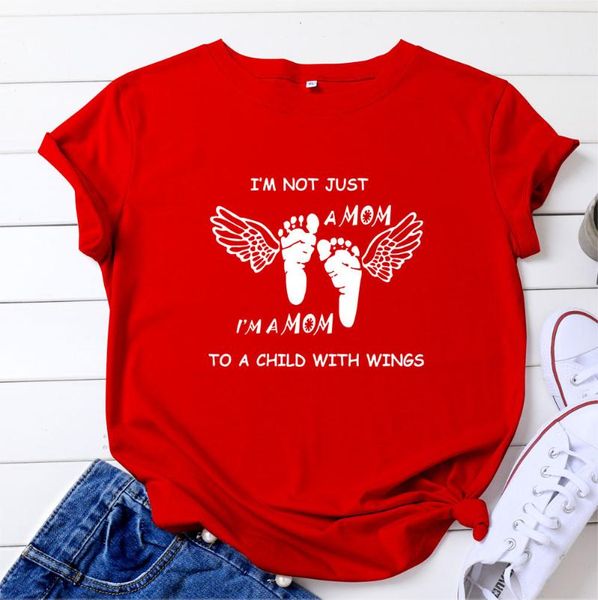 women's t-shirt i' not just a mom letter print 100% cotton short sleeve mama women y2k aesthetic graphic t shirts oversized shirt, White
women's t-shirt i' not just a mom letter print 100% cotton short sleeve mama women y2k aesthetic graphic t shirts oversized shirt, White