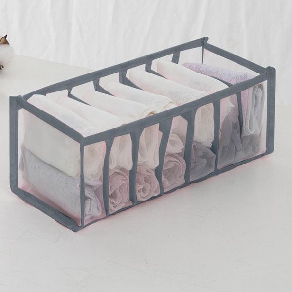 storage drawers 2pcs underwear box 7 grids bra organizer foldable drawer closet for socks dormitory home separated
storage drawers 2pcs underwear box 7 grids bra organizer foldable drawer closet for socks dormitory home separated