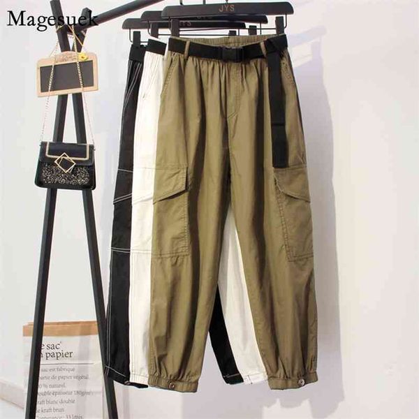 women ankle length pants sashes loose female trousers autumn streetwear cargo casual harajuku jogger mujer 10651 210518, Black;white
women ankle length pants sashes loose female trousers autumn streetwear cargo casual harajuku jogger mujer 10651 210518, Black;white