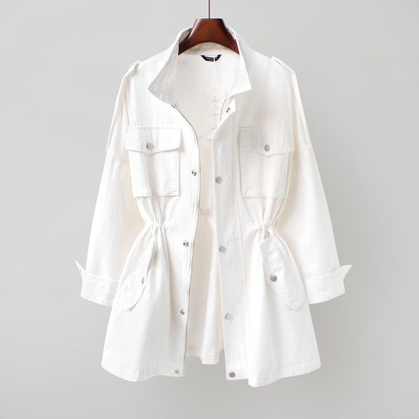 women's trench coats vanovich 2022 spring and autumn women windbreaker solid color wild cotton coat for temperament female, Tan;black
women's trench coats vanovich 2022 spring and autumn women windbreaker solid color wild cotton coat for temperament female, Tan;black
