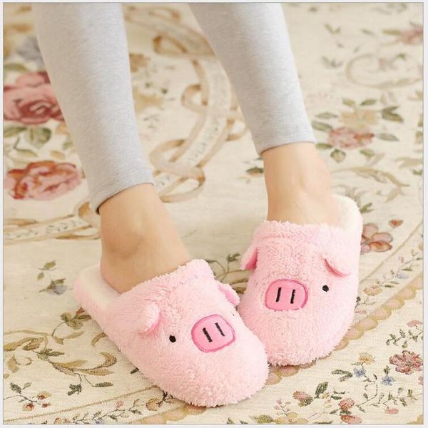 women /men couple shoes winter home slippers cartoon cute pig shape warm indoors bedroom floor girls spring shoe, Black
women /men couple shoes winter home slippers cartoon cute pig shape warm indoors bedroom floor girls spring shoe, Black