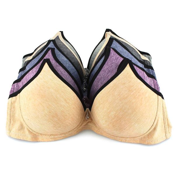 bras underwear foreign trade gathering bra triangle cup no steel ring pure cotton for women, Red;black
bras underwear foreign trade gathering bra triangle cup no steel ring pure cotton for women, Red;black