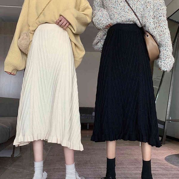 casual dresses high waist women midi skirt striped slim faldas solid color a-line skirts chic autumn winter knitted womens r9et, Black;gray
casual dresses high waist women midi skirt striped slim faldas solid color a-line skirts chic autumn winter knitted womens r9et, Black;gray