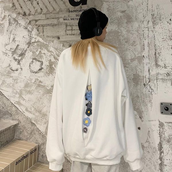 women's hoodies & sweatshirts sweatshirt women autumn winter hipster casual floral pullovers loose oversize korean clothes ins ulzzan, Black
women's hoodies & sweatshirts sweatshirt women autumn winter hipster casual floral pullovers loose oversize korean clothes ins ulzzan, Black