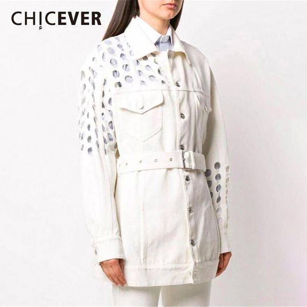 casual denim jackets for women lapel long sleeve sashes hollow out coats female 2021 spring fashion streetwear tide women's, Black;brown
casual denim jackets for women lapel long sleeve sashes hollow out coats female 2021 spring fashion streetwear tide women's, Black;brown