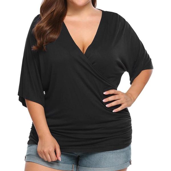 women's blouses & shirts pleated blouse women summer fashion casual large size short sleeve v-neck pullover solid blusa feminina ladie, White
women's blouses & shirts pleated blouse women summer fashion casual large size short sleeve v-neck pullover solid blusa feminina ladie, White