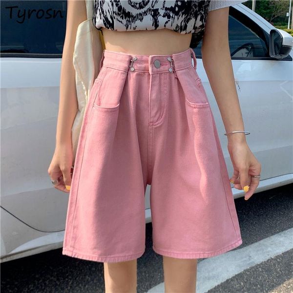 women's shorts high waist women pink all-match summer sweet elegant trousers loose casual streetwear students chic harajuku ulzzang, White;black
women's shorts high waist women pink all-match summer sweet elegant trousers loose casual streetwear students chic harajuku ulzzang, White;black