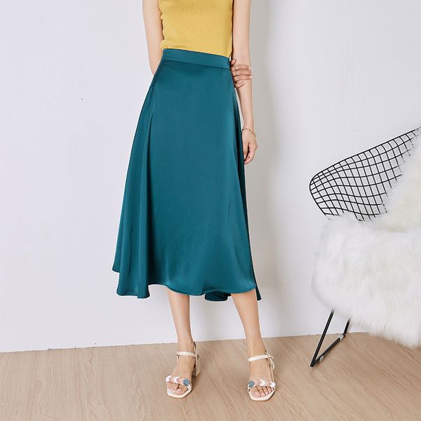 skirts korean elegant acetic acid satin women's 2021 vertical medium length large swing a-line skirt, Black
skirts korean elegant acetic acid satin women's 2021 vertical medium length large swing a-line skirt, Black