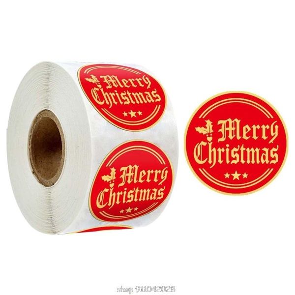 gift wrap 500pcs round gold foil merry christmas stickers seal labels for thank you cards envelope package d02 20 dropship
gift wrap 500pcs round gold foil merry christmas stickers seal labels for thank you cards envelope package d02 20 dropship