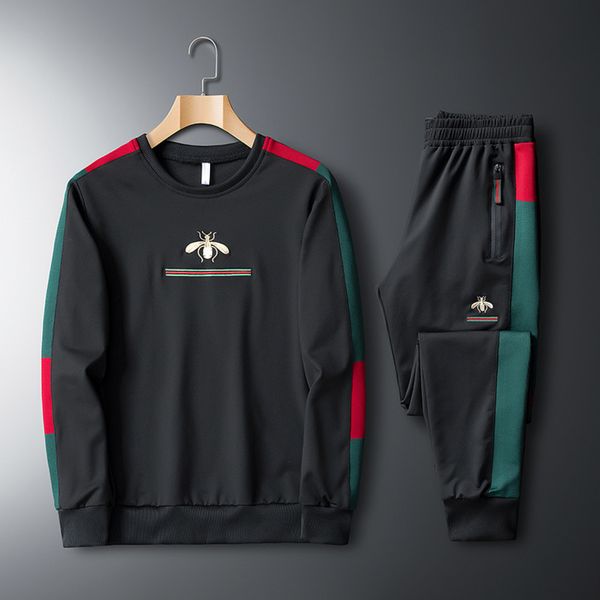 Men's sports set, two-piece round neck sportswear, embroidery, elasticity, leisure, novelty, Gray
Men's sports set, two-piece round neck sportswear, embroidery, elasticity, leisure, novelty, Gray