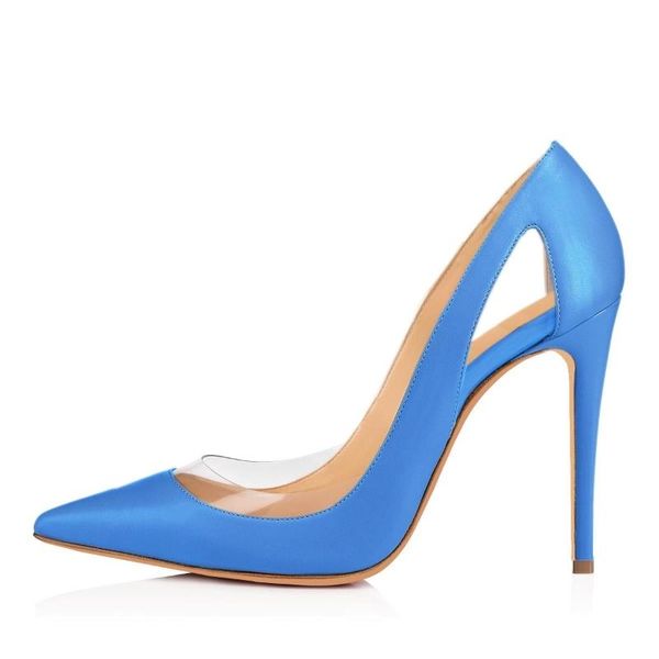 women pumps 11cm hollow transparent pointed toe high heels spring design wedding party dress shoes 302-45ma, Black
women pumps 11cm hollow transparent pointed toe high heels spring design wedding party dress shoes 302-45ma, Black