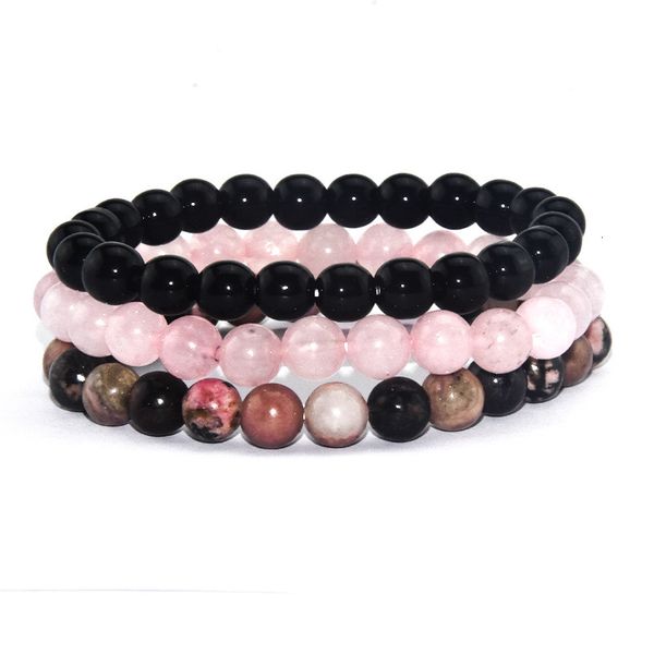 bracelet 2021 jewelry pink crystal black agate elastic three piece accessories men's products on the market, Golden;silver
bracelet 2021 jewelry pink crystal black agate elastic three piece accessories men's products on the market, Golden;silver