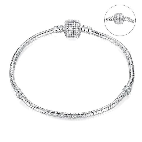 charm bracelets 2@# 1piece authentic silver color women diy jewelry making snake chain fine bracelet fit european, Golden;silver
charm bracelets 2@# 1piece authentic silver color women diy jewelry making snake chain fine bracelet fit european, Golden;silver
