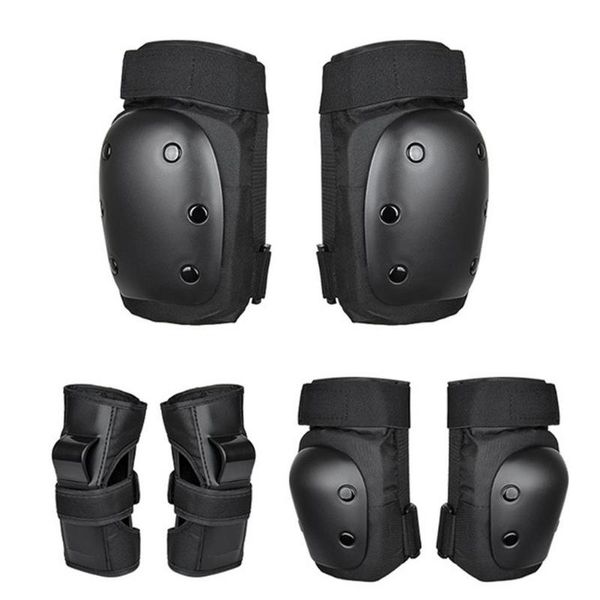 elbow & knee pads 6 pcs adults kids protective gear and wrist guard for rollerblading skateboard cycling skating bike scooter, Black;gray
elbow & knee pads 6 pcs adults kids protective gear and wrist guard for rollerblading skateboard cycling skating bike scooter, Black;gray