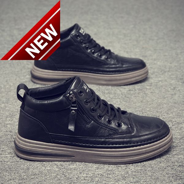 men's winter trend versatile casual leather plush warm cotton business dress work british fashion shoes, Black
men's winter trend versatile casual leather plush warm cotton business dress work british fashion shoes, Black