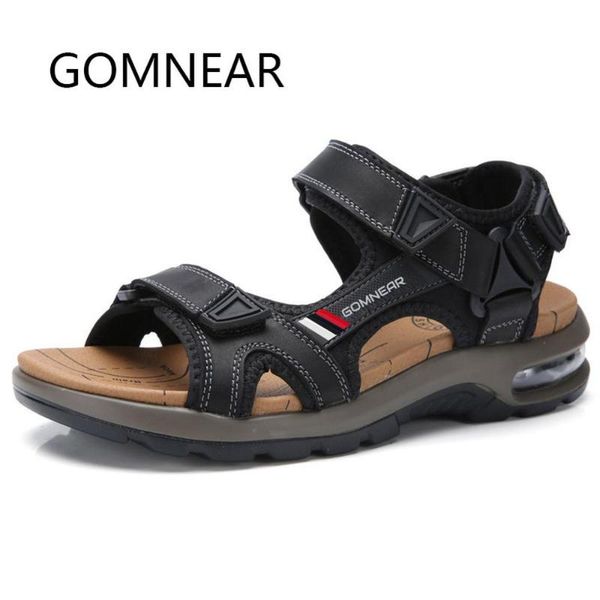 sandals gomnear men outdoor casual summer shoes cowhide male comfortable beach classic walking footwear big size, Black
sandals gomnear men outdoor casual summer shoes cowhide male comfortable beach classic walking footwear big size, Black