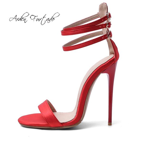 sandals arden furtado 2021 summer fashion women's shoes stilettos heels buckle red elegant narrow band green big size 47 48, Black
sandals arden furtado 2021 summer fashion women's shoes stilettos heels buckle red elegant narrow band green big size 47 48, Black