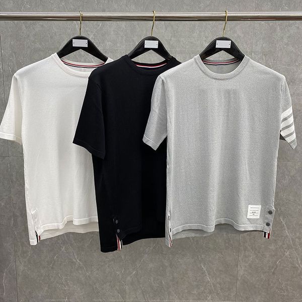 summer 20 new korean college style round neck ice silk knitted short sleeve casual loose comfortable t-shirt, White
summer 20 new korean college style round neck ice silk knitted short sleeve casual loose comfortable t-shirt, White
