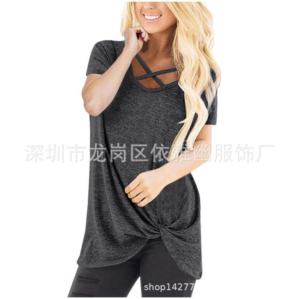 women's t-shirt fashion women 2021 summer v-neck ladies short sleeve casual cotton female tee, White
women's t-shirt fashion women 2021 summer v-neck ladies short sleeve casual cotton female tee, White