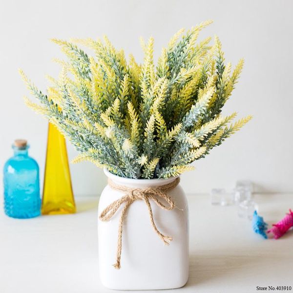 decorative flowers & wreaths 25 heads/bouquet romantic provence artificial flower purple lavender bouquet with green leaves for home party d
decorative flowers & wreaths 25 heads/bouquet romantic provence artificial flower purple lavender bouquet with green leaves for home party d