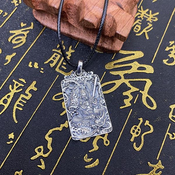 pendant necklaces qitian dasheng men's domineering retro marcasite solid the monkey king fight defeat buddha brand wholesale car, Silver
pendant necklaces qitian dasheng men's domineering retro marcasite solid the monkey king fight defeat buddha brand wholesale car, Silver