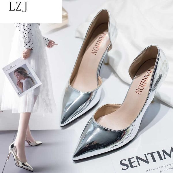 dress shoes women pumps mid heel pump ladies pointed toe casual sandals high heels wedding gold silver zapatos mujer 8cm a8, Black
dress shoes women pumps mid heel pump ladies pointed toe casual sandals high heels wedding gold silver zapatos mujer 8cm a8, Black