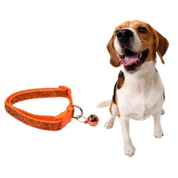 pet adjustable collar small dog sequin with bell 6 colors neck ornament collars & leashes
pet adjustable collar small dog sequin with bell 6 colors neck ornament collars & leashes
