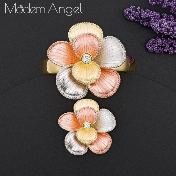 earrings & necklace modemangel arrival luxury flower blossom women wedding naija bridal cubic zirconia bangle ring set fashion dress jewelry, Silver
earrings & necklace modemangel arrival luxury flower blossom women wedding naija bridal cubic zirconia bangle ring set fashion dress jewelry, Silver