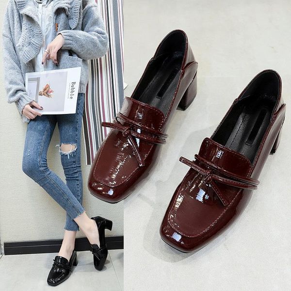 boots thick-heeled women's spring and autumn style one-step two-wear mid-heel female shoes british small leather, Black
boots thick-heeled women's spring and autumn style one-step two-wear mid-heel female shoes british small leather, Black