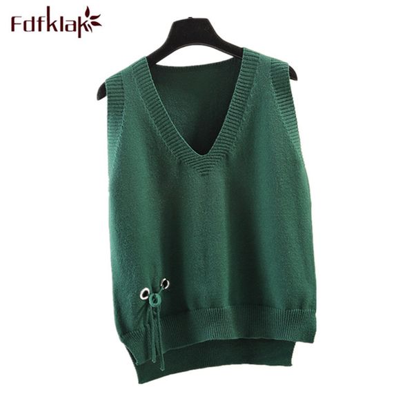 women's sweaters casual loose sweater women knitted spring autumn tank korean pullover vest sweaters pull femme knit outw, White;black
women's sweaters casual loose sweater women knitted spring autumn tank korean pullover vest sweaters pull femme knit outw, White;black