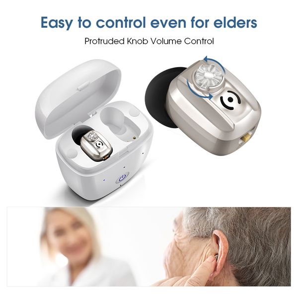 more glory digital hearing aid with charging box suitable for mini invisible sound amplifier with hearing loss of the elderlyscouts
more glory digital hearing aid with charging box suitable for mini invisible sound amplifier with hearing loss of the elderlyscouts