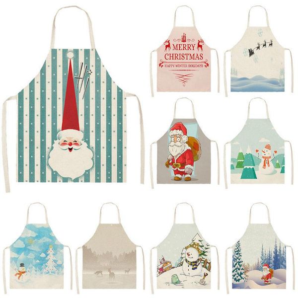 aprons 1pc christmas apron santa claus snowman pinafore cotton linen chef bibs 55x68cm for home kitchen cooking baking
aprons 1pc christmas apron santa claus snowman pinafore cotton linen chef bibs 55x68cm for home kitchen cooking baking