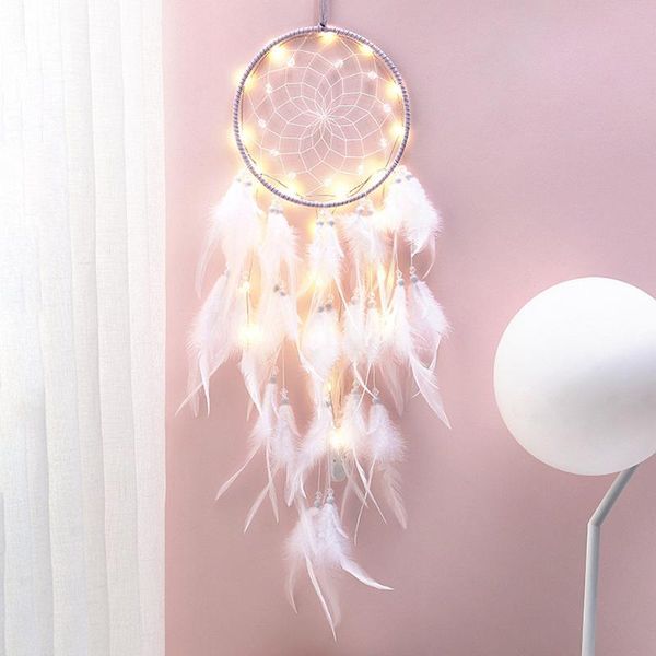 decorative objects & figurines girl heart dream catcher national feather ornaments lace ribbons feathers wrapped lights girls room decor dre
decorative objects & figurines girl heart dream catcher national feather ornaments lace ribbons feathers wrapped lights girls room decor dre
