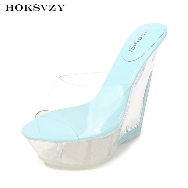 ultra-high heel cool slippers high transparent slope crystal waterproof platform open-toed sandals women wz-126, Black
ultra-high heel cool slippers high transparent slope crystal waterproof platform open-toed sandals women wz-126, Black