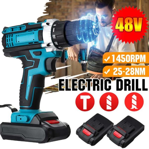 cordless drill electric screwdriver 18+1 torque hammer power tool with 2pcs lithium-ion battery professiona drills
cordless drill electric screwdriver 18+1 torque hammer power tool with 2pcs lithium-ion battery professiona drills