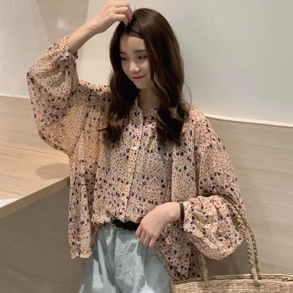 women's blouses & shirts korean version japanese blouse spring summer fashion temperament loose casual chiffon printing bat sleeve roun, White
women's blouses & shirts korean version japanese blouse spring summer fashion temperament loose casual chiffon printing bat sleeve roun, White