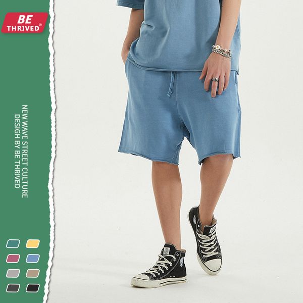 be men's wear | 2021 summer new loose brimmed fring washing casual suit gaojiechao brand shorts men's wear, Black
be men's wear | 2021 summer new loose brimmed fring washing casual suit gaojiechao brand shorts men's wear, Black
