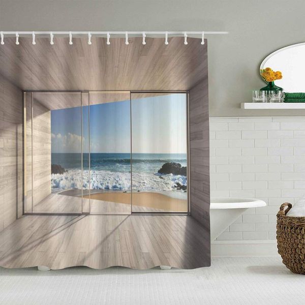 shower curtain empty modern lounge area with large window and view of sea waves rocks art waterproof bath curtains hooks
shower curtain empty modern lounge area with large window and view of sea waves rocks art waterproof bath curtains hooks