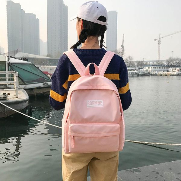 backpack jiulin shoulder-bag backpacks schoolbag female simple-style women lock zipper
backpack jiulin shoulder-bag backpacks schoolbag female simple-style women lock zipper