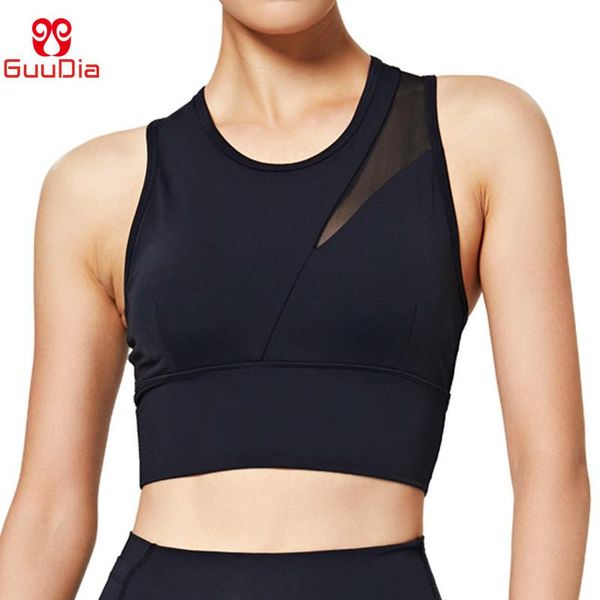 gym clothing guudia sports bras women longline wirepadded support yoga bra fitness workout running shirts tank racerback, White;black
gym clothing guudia sports bras women longline wirepadded support yoga bra fitness workout running shirts tank racerback, White;black