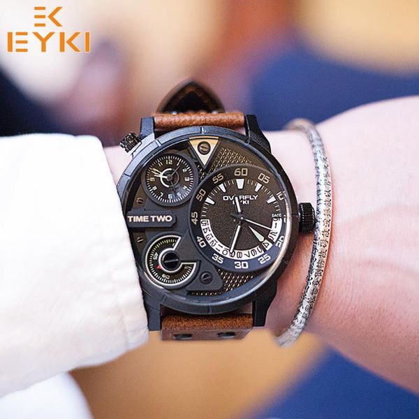 wristwatches eyki 2021 sport watch men watches male clock man fashion army waterproof quartz wrist relogio masculino, Slivery;brown
wristwatches eyki 2021 sport watch men watches male clock man fashion army waterproof quartz wrist relogio masculino, Slivery;brown