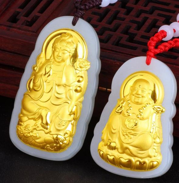 lockets hetian jade guanyin buddha pendant for men and women gold inlaid pendanth56#, Silver
lockets hetian jade guanyin buddha pendant for men and women gold inlaid pendanth56#, Silver