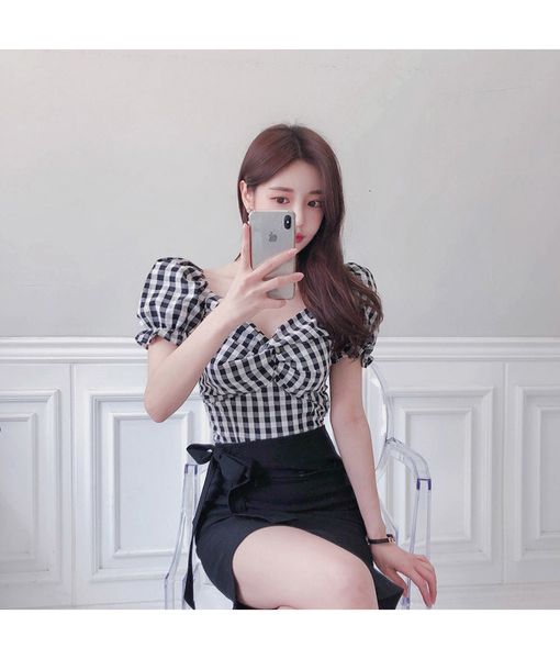 two piece dress women elegant casual 2 pieces sets ladies plaid lantern sleeve blouse +zipper high waist mermaid skirt suits a, White
two piece dress women elegant casual 2 pieces sets ladies plaid lantern sleeve blouse +zipper high waist mermaid skirt suits a, White