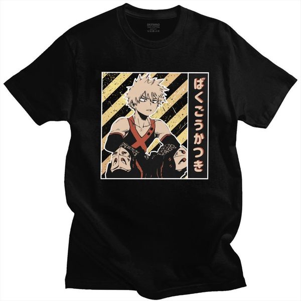 gorgeous my hero academia mens t shirt short sleeved 100% cotton summer katsuki bakugou anime manga tee, White;black
gorgeous my hero academia mens t shirt short sleeved 100% cotton summer katsuki bakugou anime manga tee, White;black