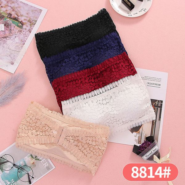 women push up camisoles tanks strapless lace bra wireless bralette full cup padded gather seamless lingerie invisible underwear summer vest, Black;white
women push up camisoles tanks strapless lace bra wireless bralette full cup padded gather seamless lingerie invisible underwear summer vest, Black;white