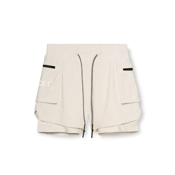 men's shorts 2021summer two in one fitness quick drying pants sports running basketball training capris, White;black
men's shorts 2021summer two in one fitness quick drying pants sports running basketball training capris, White;black