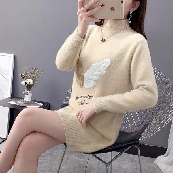 women's sweaters fashion 2021 women autumn winter sweater pullovers dress casual warm female knitted pullover lady, White;black
women's sweaters fashion 2021 women autumn winter sweater pullovers dress casual warm female knitted pullover lady, White;black