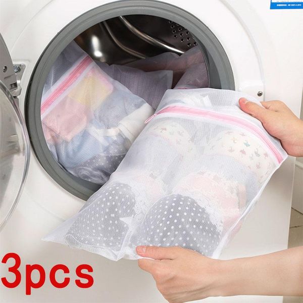 3pcs laundry bags machine wash clothing protect net zipped bra socks underwear lingerie clothes mesh dirty
3pcs laundry bags machine wash clothing protect net zipped bra socks underwear lingerie clothes mesh dirty
