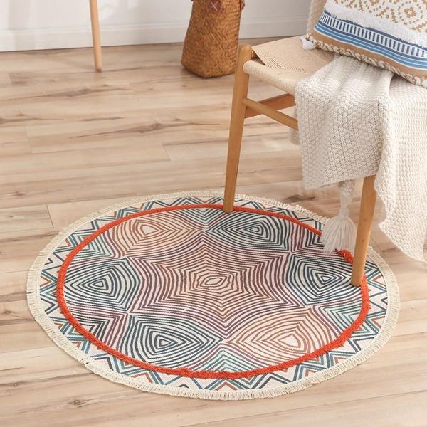 carpets round cotton linen tassels rug yarn dyed tapestry mat home decoration carpet for living room bedroom
carpets round cotton linen tassels rug yarn dyed tapestry mat home decoration carpet for living room bedroom